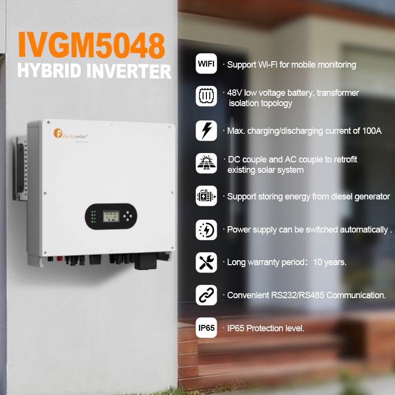 hybrid grid tie inverter