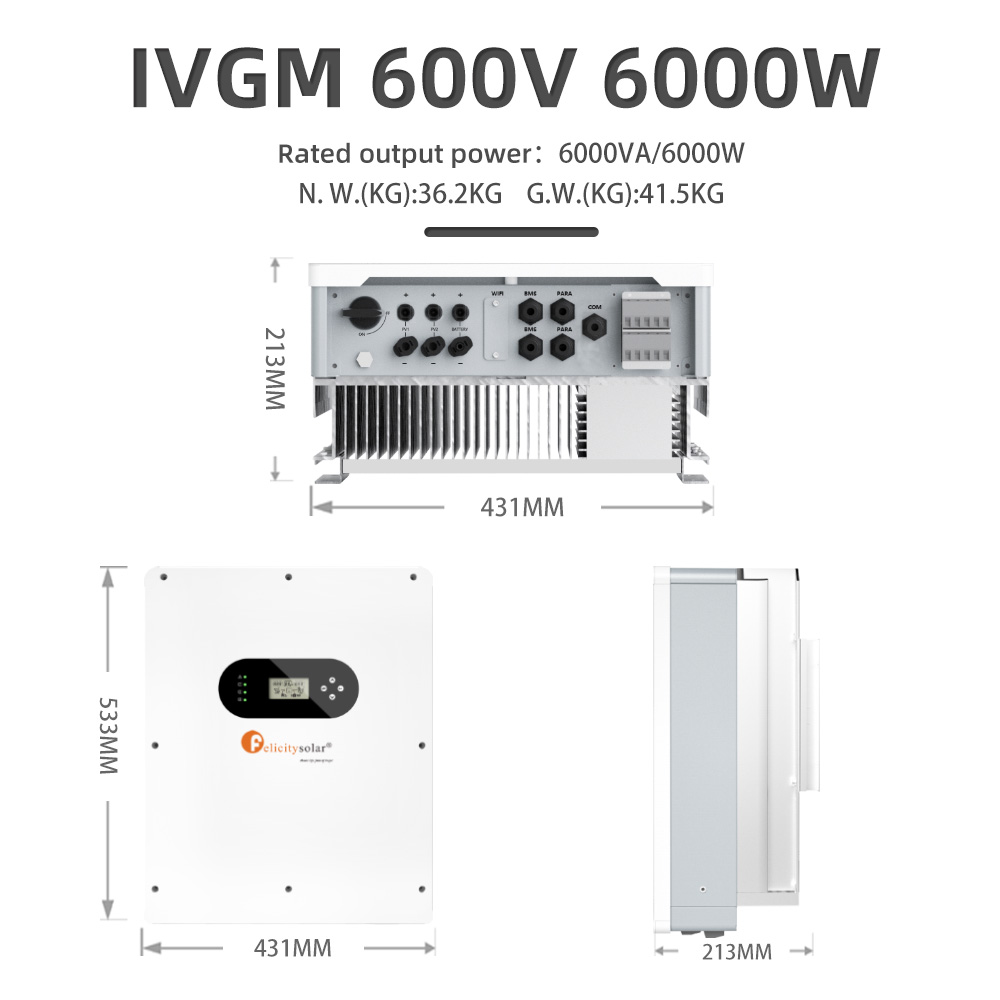 3 phase solar inverter